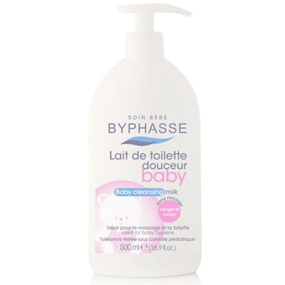 BYPHASSE LAIT DE TOILETTE DOUCEUR BABY 500ML, Vue principale