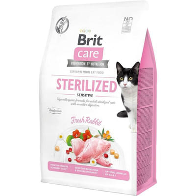 Brit - Care Grain-Free Sterilized Sensitive - nourriture sèche pour chat - 2 kg, Vue principale