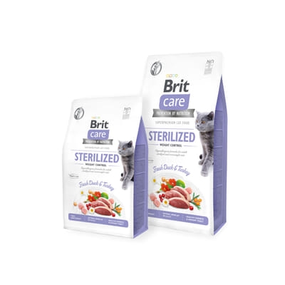 Brit Care croquette pour chat 2 kg Adulte Canard, Turquie, Vue principale
