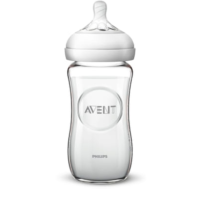Philips AVENT SCF053/17 Biberon en verre Natural, Vue principale
