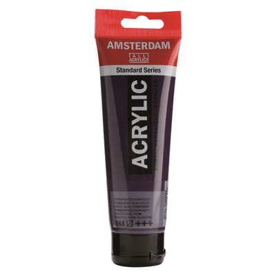 Talens peinture acrylique Amsterdam violet bleu permanent, Vue principale