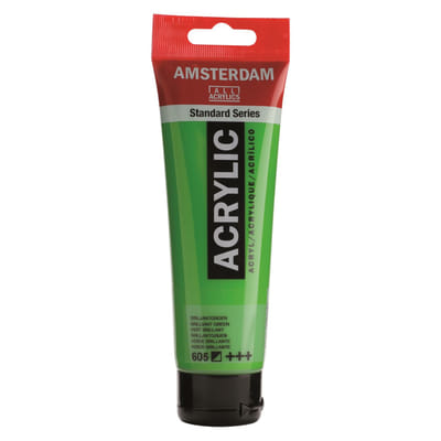 AMSTERDAM Peinture acrylique 120ml 17096052 vert brill., Vue principale