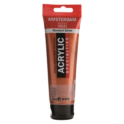 AMSTERDAM Peinture acrylique 120ml 17098052 cuivre, Vue principale
