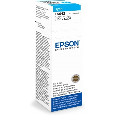Epson 664 Ecotank Cyan ink bottle (C13T664240)