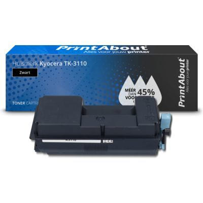 PrintAbout TK-3110 Cartouche de toner Compatible Noir, Vue principale