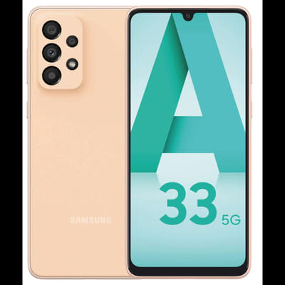 Samsung Galaxy A33 6Go 128Go Orange, Vue principale