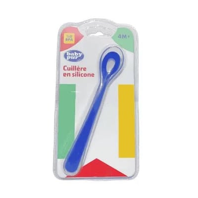 BABY PUR CUILLERE EN SILICONE 4M+ PS001, Vue principale