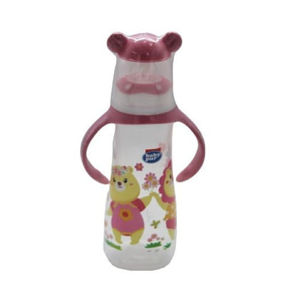 BABY PUR BIBERON FUNNY PP AVEC ANSES 250ML 72005, Vue principale