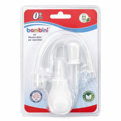 Bambini Kit mouche-bébé avec aspirateur nasal 493