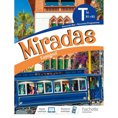 ISBN Miradas terminales - Livre Elève - Ed. 2020, Vue principale