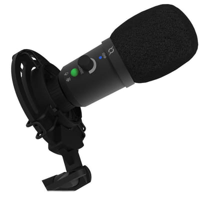 MICROPHONE AQIRYS Voyager - Filaire USB - Noir, Vue principale