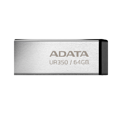 ADATA UR350 lecteur USB flash 64 Go USB Type-A 3.2 Gen 1 (3.1 Gen 1) Noir