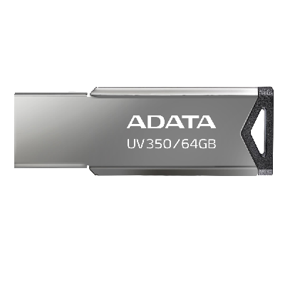 ADATA UV350 lecteur USB flash 64 Go USB Type-A Gris