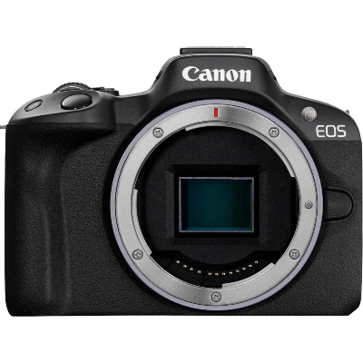 Appareil photo hybride Canon EOS R50 noir + objectif RF-S 18-45mm F4.5-6.3 IS STM