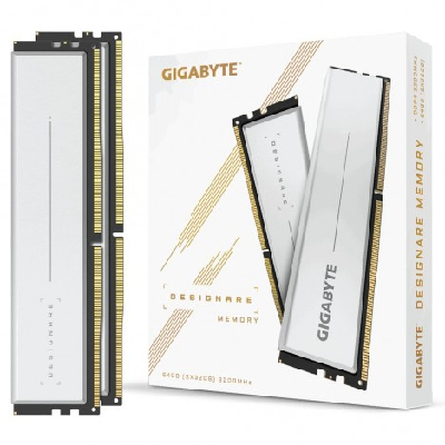 Barrette Mémoire Gigabyte DESIGNARE 64 Go (2x32 Go) 3200 MHz