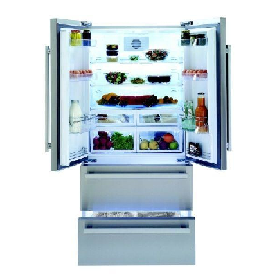 Beko GNE60500X frigo américain Pose libre Argent