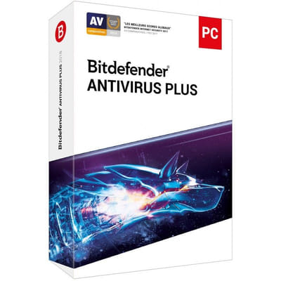 Bitdefender Antivirus Plus 2019 - 1 an / 3 Postes, Vue principale