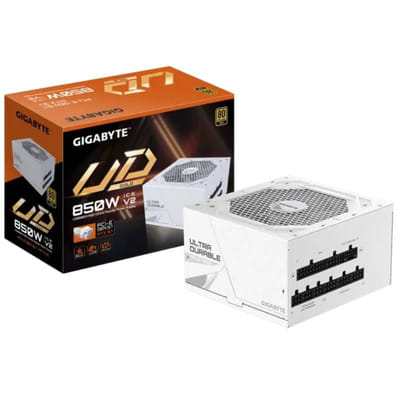 Bloc d'alimentation GIGABYTE UD850GM PG5 ICE V2 850W 80+Gold, Vue principale