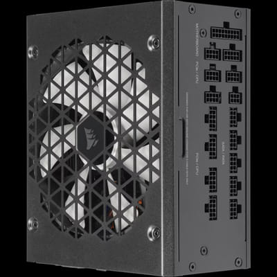 Boîte d'alimentation Corsair RMx Shift / 1200 Watts / Noir, Vue principale