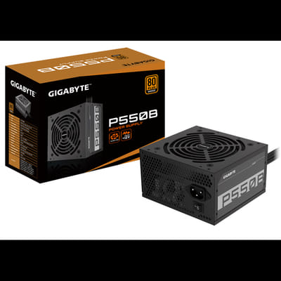 Boite d'alimentation Gigabyte ATX / 550W / 80+ Bronze, Vue principale