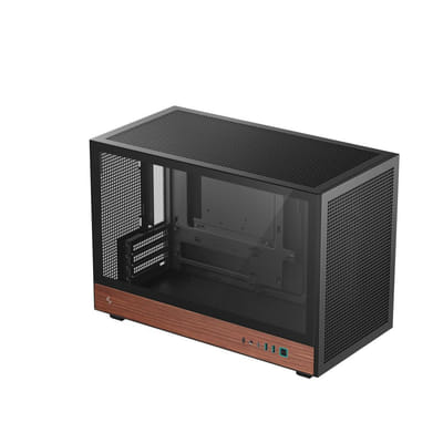 Boitier DeepCool CH260 WOOD | Black, Vue principale