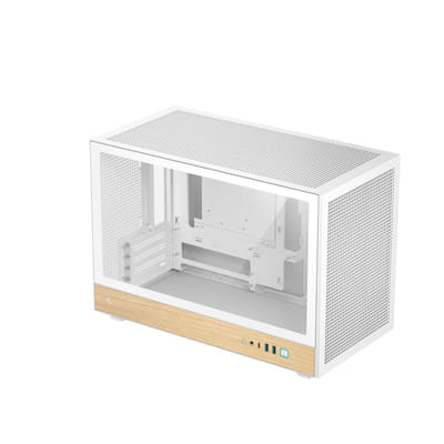 Boitier DeepCool CH260 WOOD | White, Vue principale
