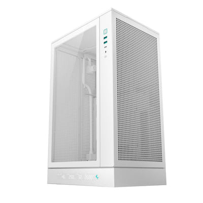 Boitier DeepCool CH270 Digital | Blanc, Vue principale
