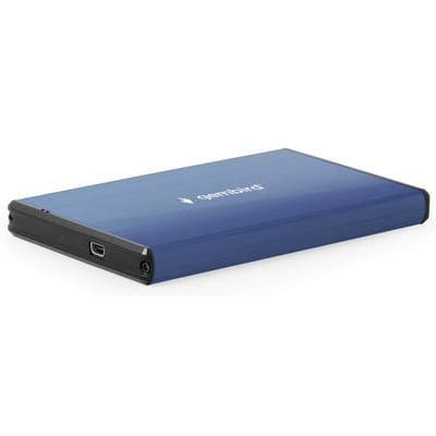 Boitier GEMBIRD pour disque dur 2.5" USB 3.0 / bleu, Vue principale