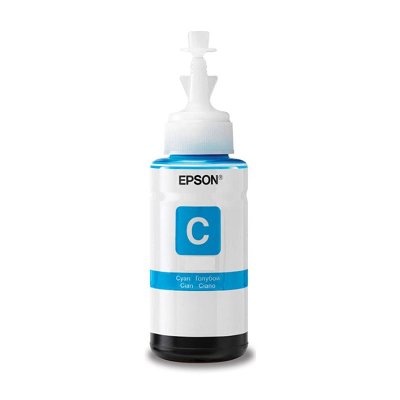Bouteille d'encre Sublimation Compatible Epson Ecotank Cyan / 350 ml