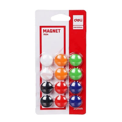 Bouton De Fixation Magnétique Deli E7824 20mm, Vue principale