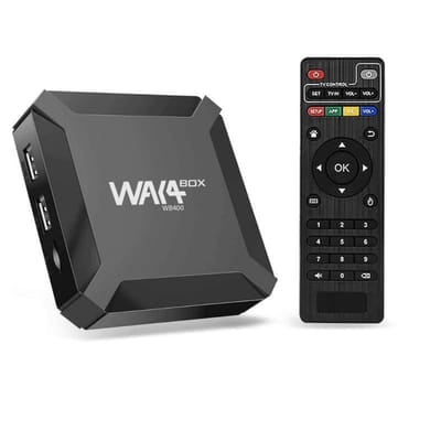 Box Android Waka Box WB400 UHD 4K + 24 Mois Waka IPTV, Vue principale