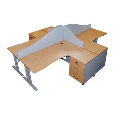 Bureau Centre d'appel A4 BO016-CP4, Vue principale