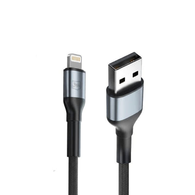 Câble de Charge 3MK USB-A Vers Lightning 1M/20W - Blanc, Vue principale