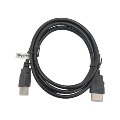 Câble HDMI Vers HDMI 1 mètre - Noir, Vue principale