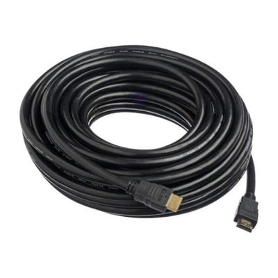 Câble HDMI Vers HDMI 20 mètres - Noir, Vue principale