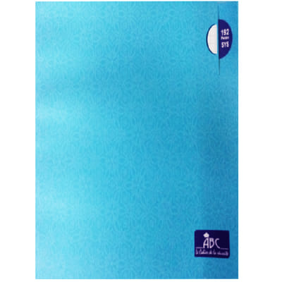Cahier Brochure Séyès ABC 192 Pages, Vue principale