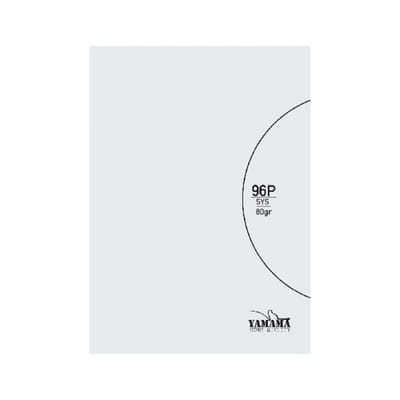 Cahier Piqure YAMAMA 96 Pages UNI SYS BMV 21x29,7cm 80Gr - Transparent, Vue principale
