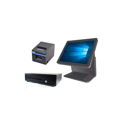 Caisse Enregistreuse Électronique READY Tactile 15" - Noir, Vue principale