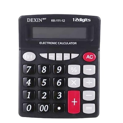 Calculatrice de bureau DEXIN BST 12 DIGITS KK-111-12, Vue principale