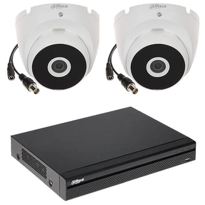 Caméra De Surveillance Dahua DOME HAC-T2A51P 5MP - Blanc, Vue principale