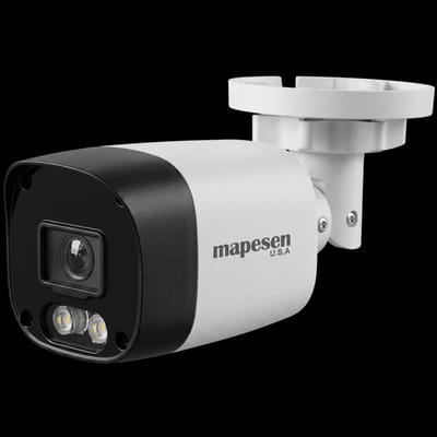 Caméra De Surveillance Extérieur Mapesen Tube 2MP COLOR VU HD / Blanc, Vue principale