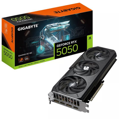 Carte Graphique Gigabyte GeForce RTX 5050 Gaming OC 8Go GDDR6, Vue principale