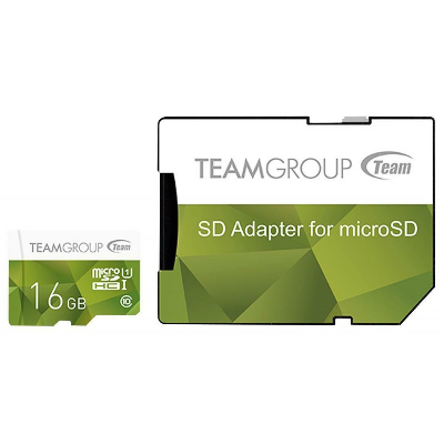 Carte Mémoire TEAMGROUP Color 16 Go MicroSDXC UHS-I/U1 Class 10 (TCUSDH16GUHS43)