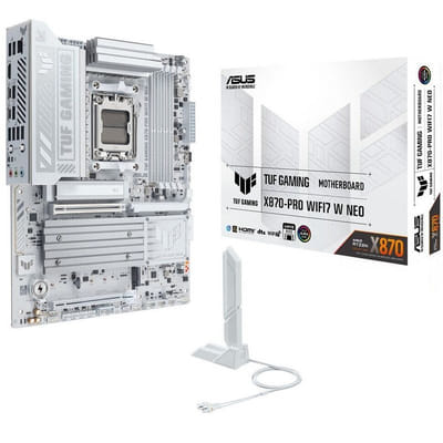 Carte Mère ATX Tuf Gaming X870-PRO Wifi 7 AM5 W NEO, Vue principale