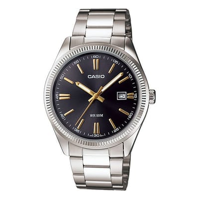 Casio MTP-1302D-1A2VDF montre Montre bracelet Quartz Acier inoxydable, Vue principale