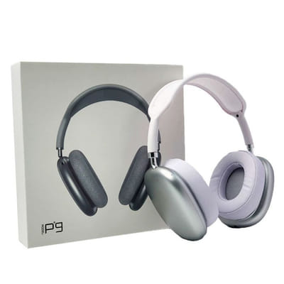 Casque Sans Fil P9 Avec Emplacement Carte Memoire - Silver, Vue principale