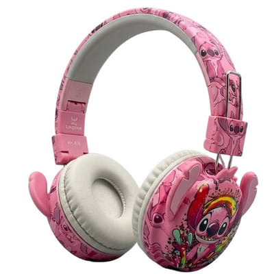 Casque Sans Fil Stitch AH-9062 Rose, Vue principale