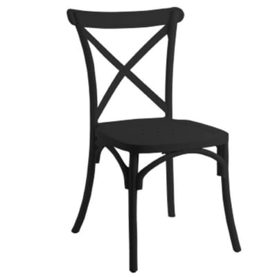 Chaise SOFPINCE Metallika - Noir, Vue principale