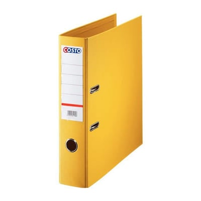 Classeur à Levier COSTO PRO D75 – Jaune (3007502), Vue principale