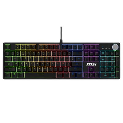 Clavier Gamer Mécanique MSI FORGE GK320 AZERTY, Vue principale